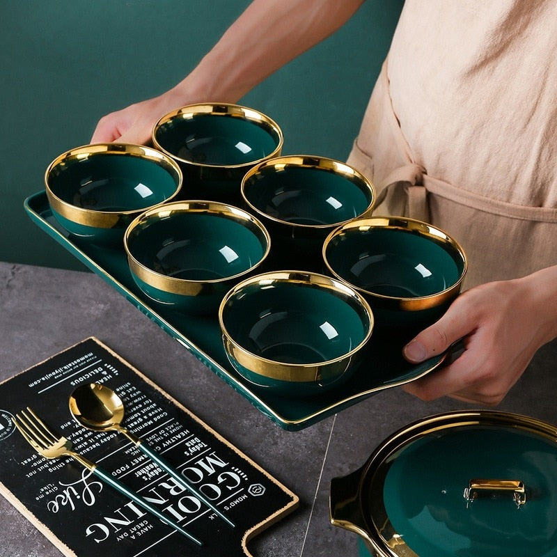 Ceramic Tableware Dinner Set