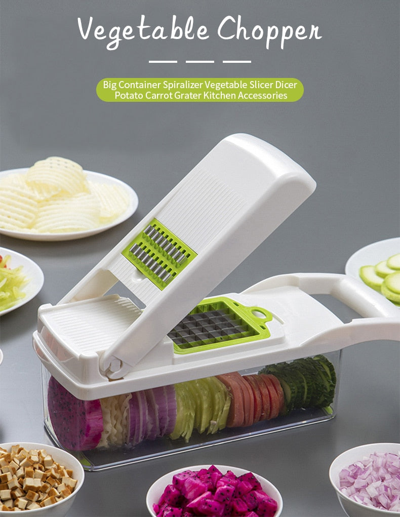Multifunctional Vegetable Cutter Chopper Slicer – Ehi's Super Store