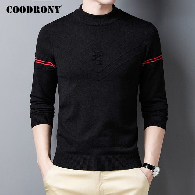 Winter Knitwear Warm Pullover Men Sweater