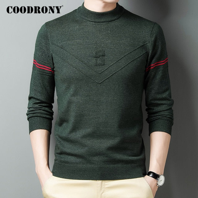 Winter Knitwear Warm Pullover Men Sweater