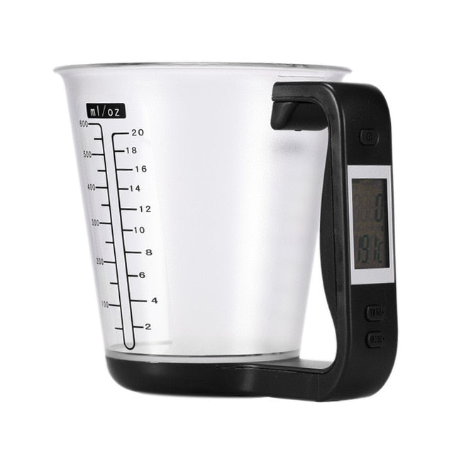 LCD Display Temperature Digital Beaker Measuring Cup