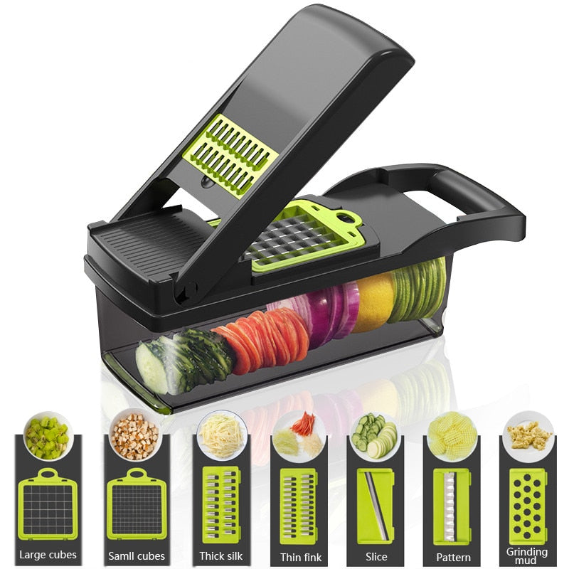 Multifunction Vegetable Cutter and Slicer Vegetable Shredder Slicer