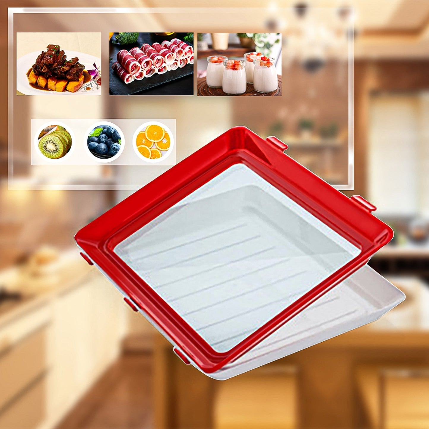 Creative Food Preservation Tray