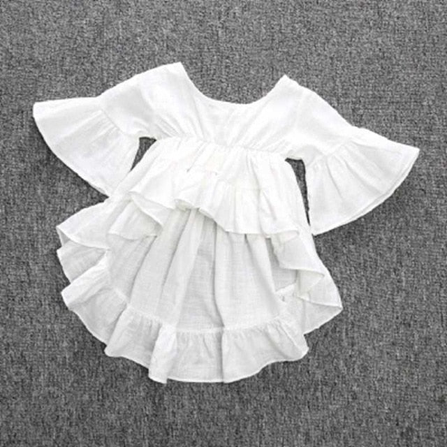 Baby Fairy Wrinkle Cotton Casual Dress