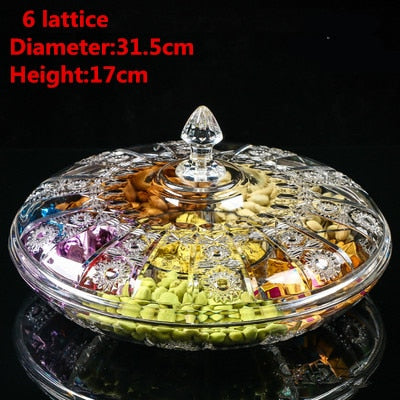 Transparent Acrylic Plate Fruit Storage Box